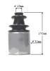 SPIDAN 23111 Bellow Set, drive shaft