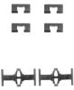 FERODO FBA482 Accessory Kit, disc brake pads