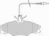 FERODO FSL1062 Brake Pad Set, disc brake
