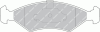 FERODO FDB1081 Brake Pad Set, disc brake