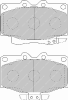 FERODO FDB1504 Brake Pad Set, disc brake