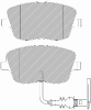 FERODO FDB1662 Brake Pad Set, disc brake