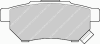 FERODO FSL621 Brake Pad Set, disc brake