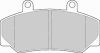 FERODO FDB628 Brake Pad Set, disc brake