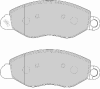 FERODO FVR1461 Brake Pad Set, disc brake