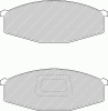 FERODO FVR321 Brake Pad Set, disc brake