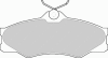 FERODO FVR517 Brake Pad Set, disc brake