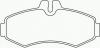 BREMBO P50031 Brake Pad Set, disc brake