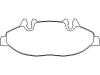 BREMBO P50050 Brake Pad Set, disc brake