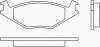 BREMBO P85019 Brake Pad Set, disc brake
