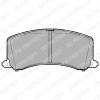 DELPHI LP1014 Brake Pad Set, disc brake