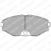 DELPHI LP1058 Brake Pad Set, disc brake