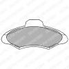 DELPHI LP1139 Brake Pad Set, disc brake