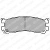 DELPHI LP1189 Brake Pad Set, disc brake