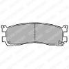 DELPHI LP1190 Brake Pad Set, disc brake