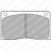 DELPHI LP132 Brake Pad Set, disc brake