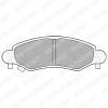 DELPHI LP1500 Brake Pad Set, disc brake