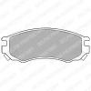 DELPHI LP1506 Brake Pad Set, disc brake
