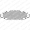 DELPHI LP1508 Brake Pad Set, disc brake