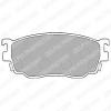 DELPHI LP1527 Brake Pad Set, disc brake