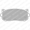 DELPHI LP1528 Brake Pad Set, disc brake