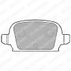 DELPHI LP1677 Brake Pad Set, disc brake