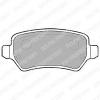 DELPHI LP1681 Brake Pad Set, disc brake