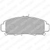 DELPHI LP1704 Brake Pad Set, disc brake