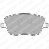 DELPHI LP1728 Brake Pad Set, disc brake