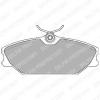 DELPHI LP1744 Brake Pad Set, disc brake