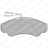 DELPHI LP1751 Brake Pad Set, disc brake