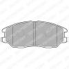 DELPHI LP1857 Brake Pad Set, disc brake