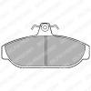 DELPHI LP437 Brake Pad Set, disc brake