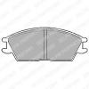 DELPHI LP593 Brake Pad Set, disc brake