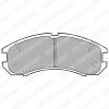 DELPHI LP595 Brake Pad Set, disc brake
