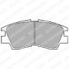DELPHI LP633 Brake Pad Set, disc brake