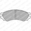 DELPHI LP670 Brake Pad Set, disc brake