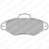 DELPHI LP787 Brake Pad Set, disc brake