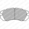 DELPHI LP930 Brake Pad Set, disc brake