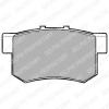 DELPHI LP948 Brake Pad Set, disc brake