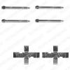 DELPHI LX0095 Accessory Kit, disc brake pads