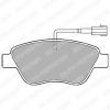 DELPHI LP2015 Brake Pad Set, disc brake