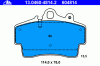 ATE 13.0460-4814.2 (13046048142) Brake Pad Set, disc brake