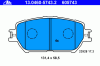 ATE 13.0460-5743.2 (13046057432) Brake Pad Set, disc brake