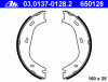 ATE 03.0137-0128.2 (03013701282) Brake Shoe Set, parking brake