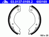 ATE 03.0137-0169.2 (03013701692) Brake Shoe Set, parking brake