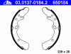 ATE 03.0137-0184.2 (03013701842) Brake Shoe Set