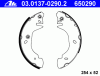 ATE 03.0137-0290.2 (03013702902) Brake Shoe Set