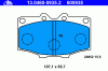 ATE 13.0460-5935.2 (13046059352) Brake Pad Set, disc brake