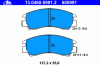 ATE 13.0460-5991.2 (13046059912) Brake Pad Set, disc brake